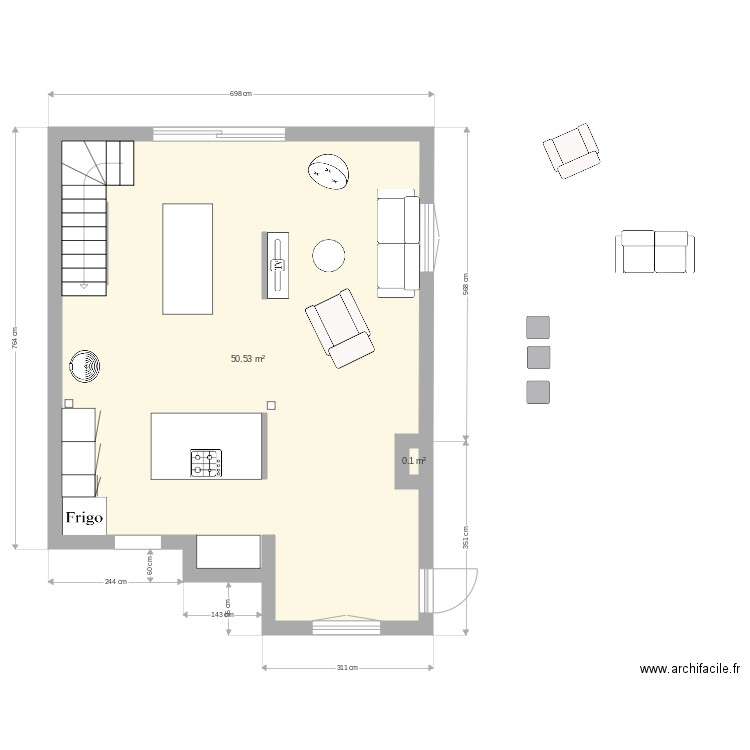 plan bonnes mesures. Plan de 0 pièce et 0 m2