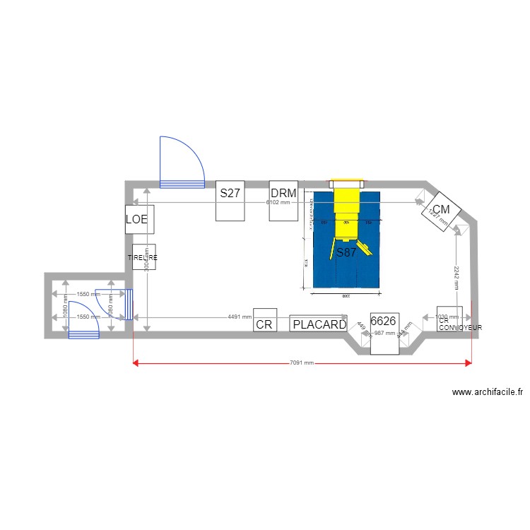 PLAN DE MASSE PROJET ARLES REPUBLIQUE S87. Plan de 0 pièce et 0 m2