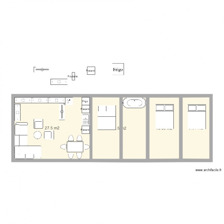 Plan earthship 1. Plan de 0 pièce et 0 m2