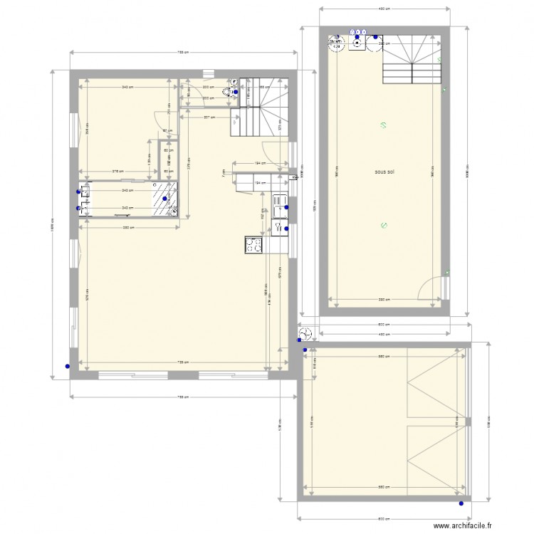 VILLA2 evacuation. Plan de 0 pièce et 0 m2