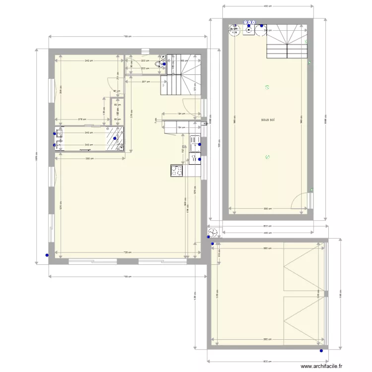 VILLA2 evacuation. Plan de VILLA2 evacuation. Plan de