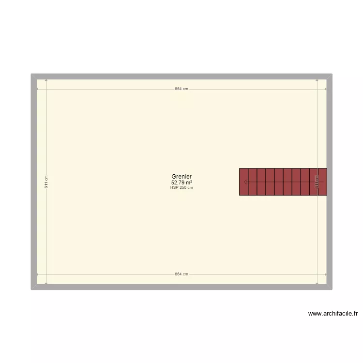 Grenier. Plan de Grenier. Plan de