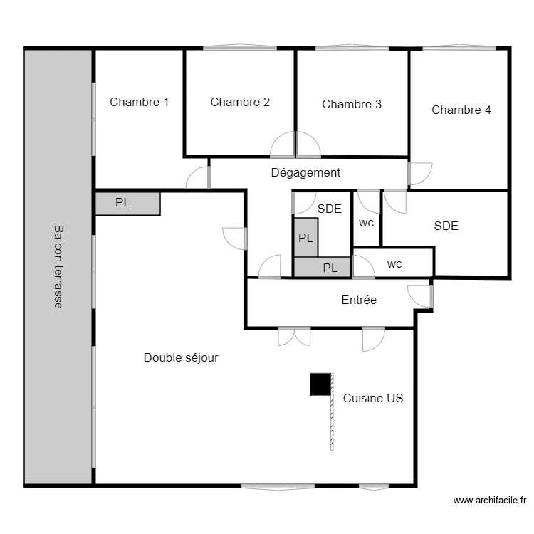 Plan CHAPUIS Aur&eacute;lie. Plan de 