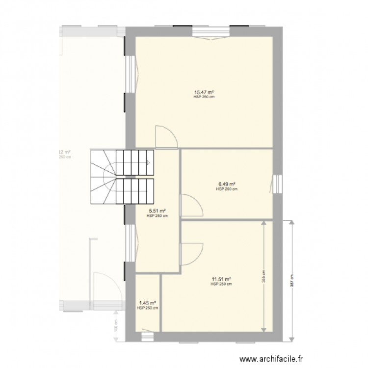 LUNEL VIEL ETAGE 2. Plan de 0 pièce et 0 m2