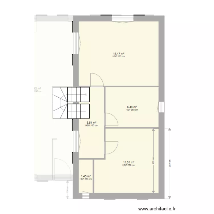 LUNEL VIEL ETAGE 2. Plan de LUNEL VIEL ETAGE 2. Plan de