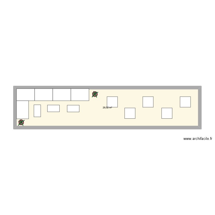 Container lounge. Plan de 0 pièce et 0 m2