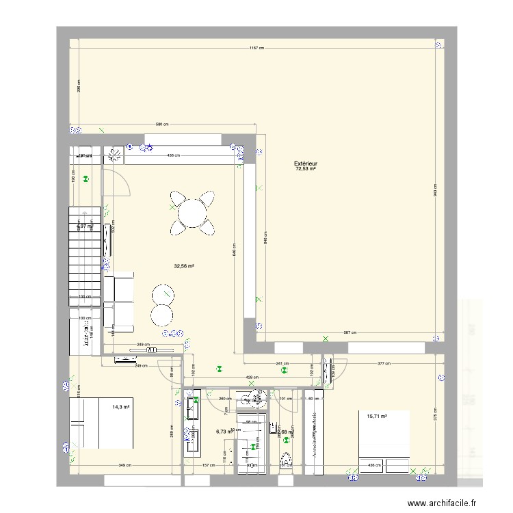 Lafourcade. Plan de 0 pièce et 0 m2