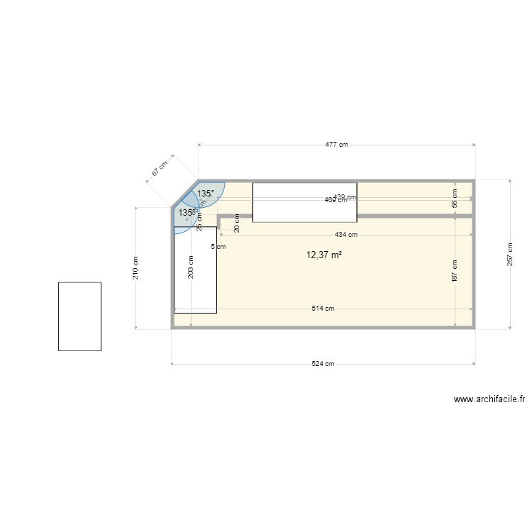 Poissy Dimitri. Plan de 0 pièce et 0 m2