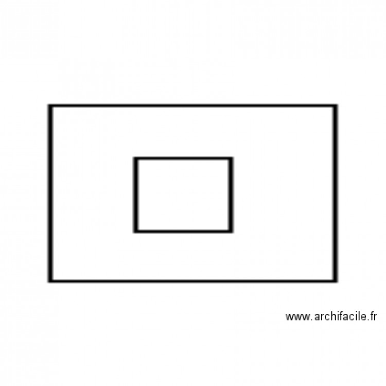 face ouest. Plan de 0 pièce et 0 m2