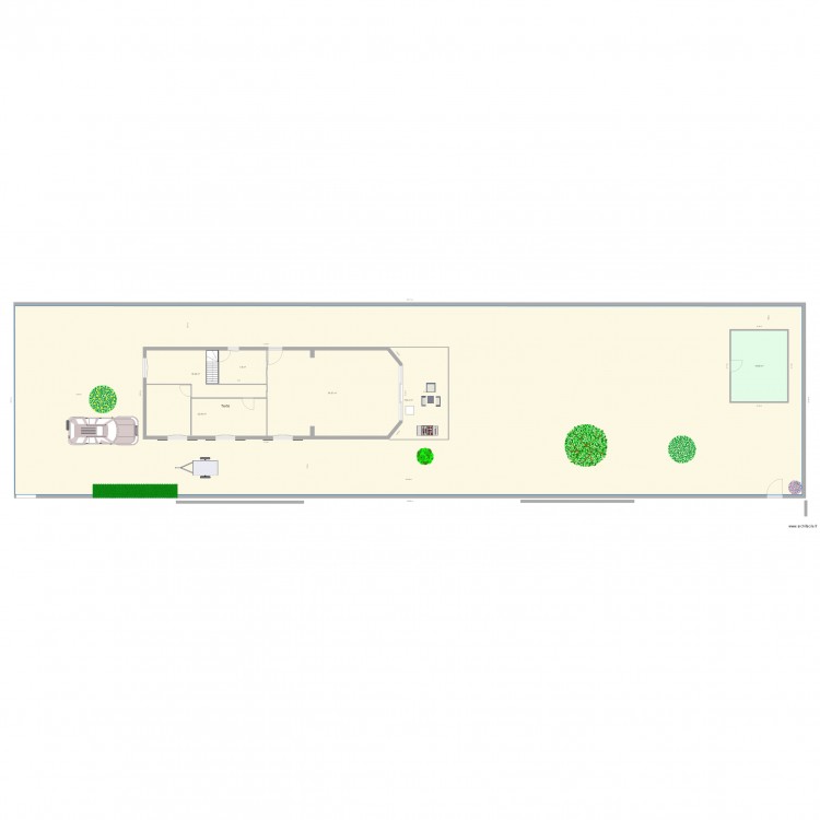 PLAN DE MASSE. Plan de 0 pièce et 0 m2
