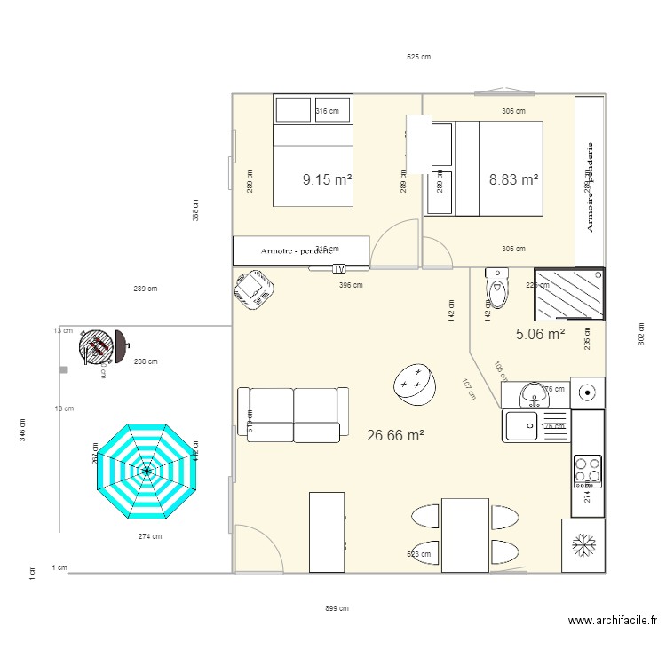 gite Seix. Plan de 0 pièce et 0 m2