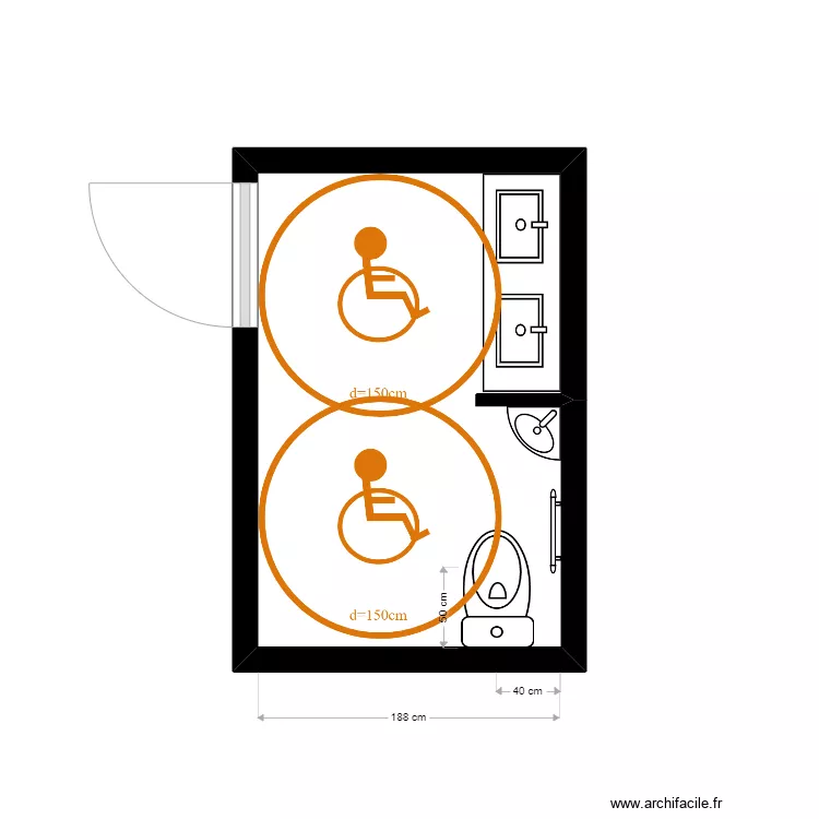 Griffon WC 3. Plan de 
