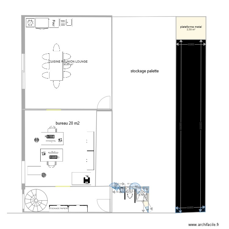 DRY AGED LOCAL 4. Plan de 0 pièce et 0 m2