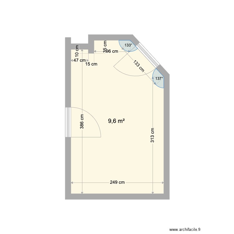 Chambre veymerange. Plan de 0 pièce et 0 m2