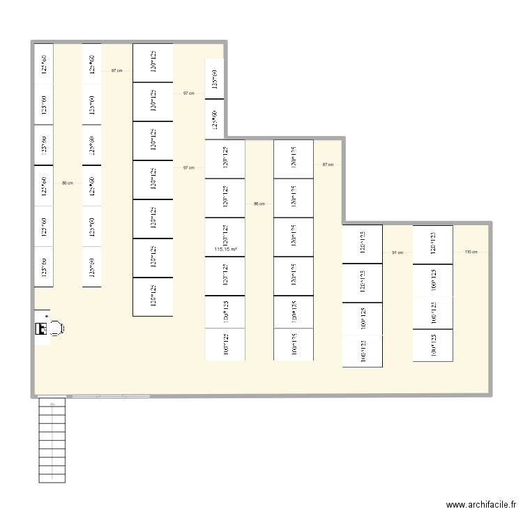 mezzanine aigueblanche. Plan de 0 pièce et 0 m2