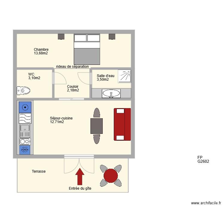 11G2602. Plan de 0 pièce et 0 m2