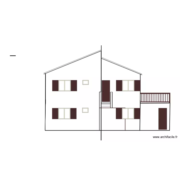 facade 3. Plan de 