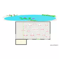 plan de salle eva beach