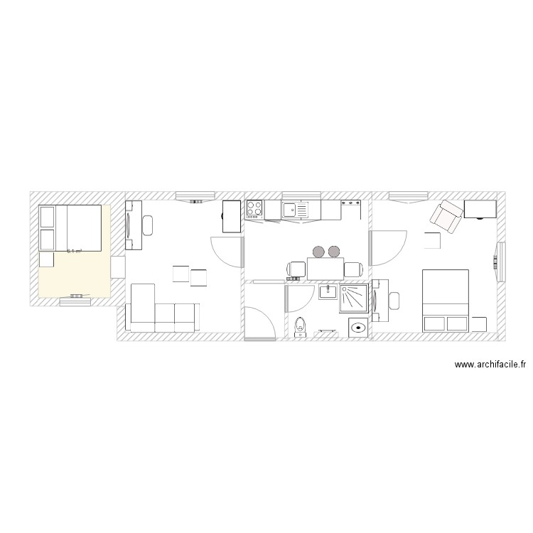 Villeurbanne LOG5. Plan de 0 pièce et 0 m2