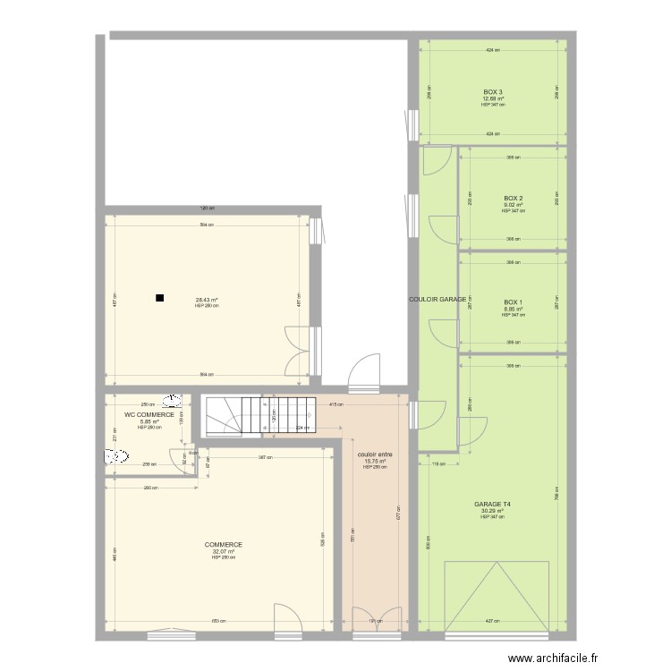 LIBERTE RDC 180120. Plan de 0 pièce et 0 m2