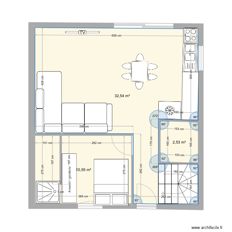 Rdc HC. Plan de 0 pièce et 0 m2
