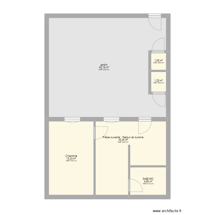 HANINI. Plan de 0 pièce et 0 m2
