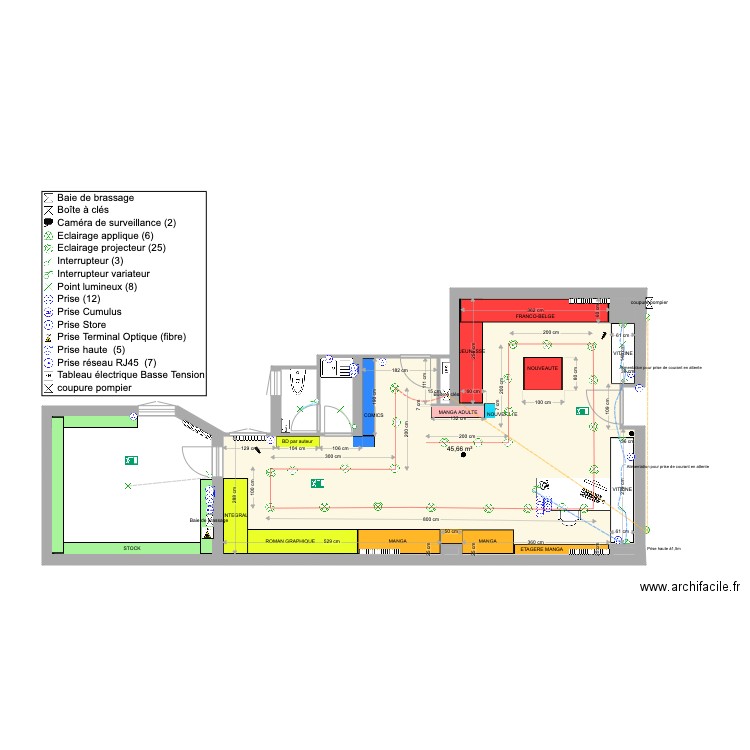 LIBRAIRIE RAIL . Plan de 0 pièce et 0 m2