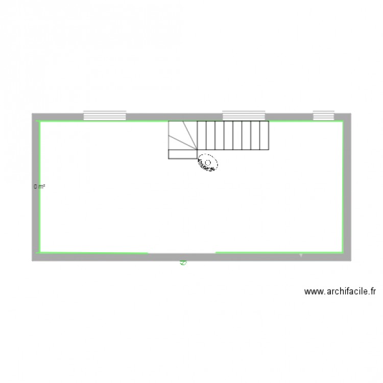 Pigeonnier etage tech plan. Plan de 0 pièce et 0 m2