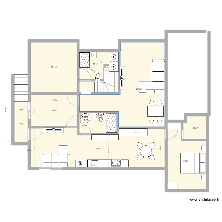 bi gene 2  4. Plan de 10 pièces et 114 m2