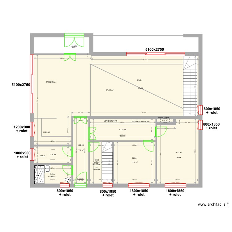 TRESNJA PRIZEM Grejanje. Plan de 0 pièce et 0 m2