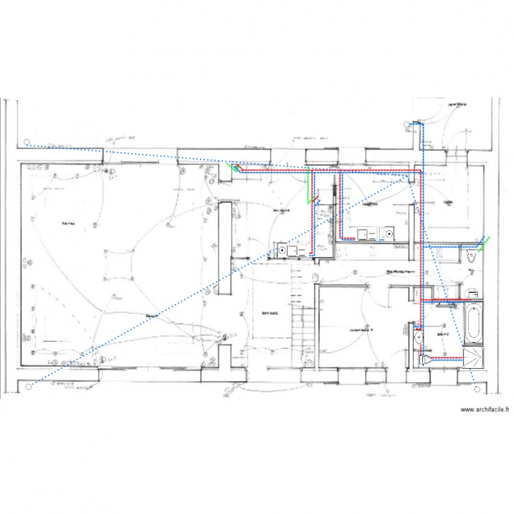 liberato étage. Plan de 0 pièce et 0 m2