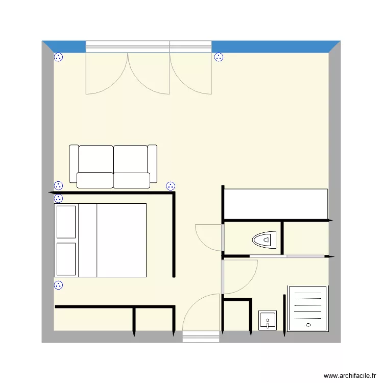appartement gap 1er juin. Plan de 
