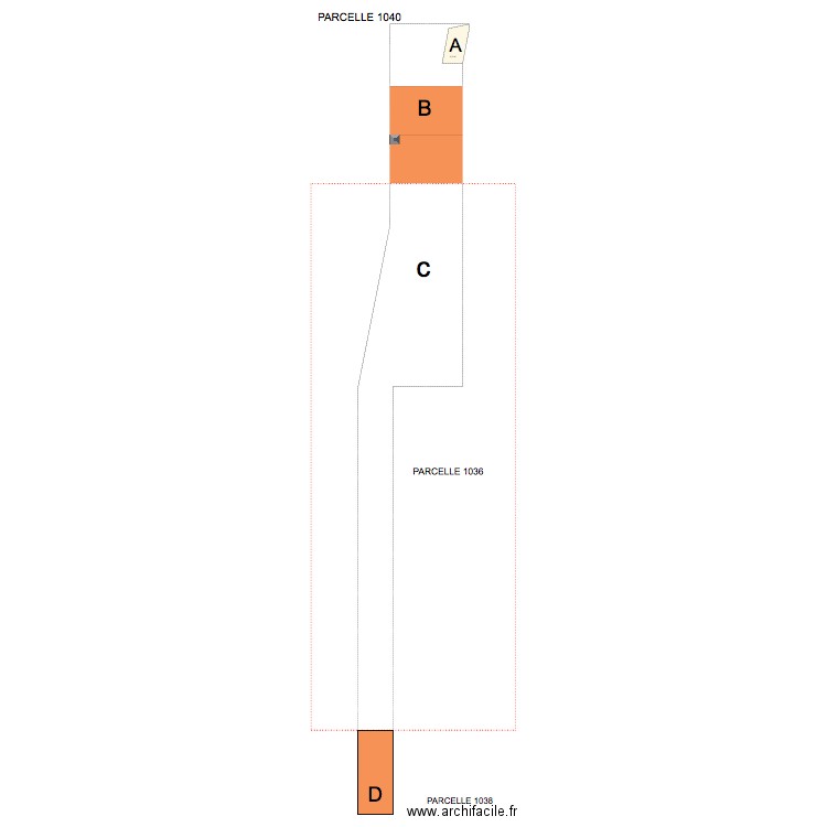 SITUATION 1036. Plan de 0 pièce et 0 m2