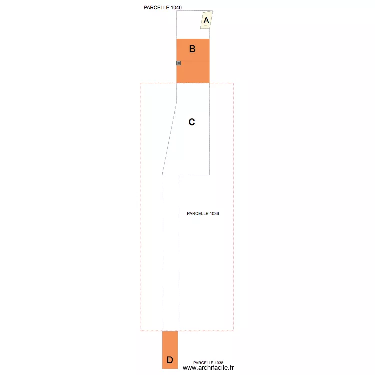SITUATION 1036. Plan de 