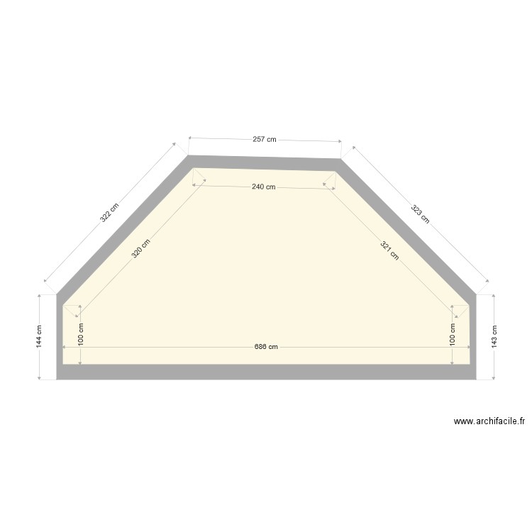 pignon combles. Plan de 0 pièce et 0 m2