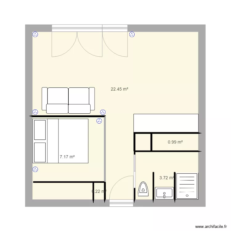 appartement gap 3 CV. Plan de appartement gap 3 CV. Plan de