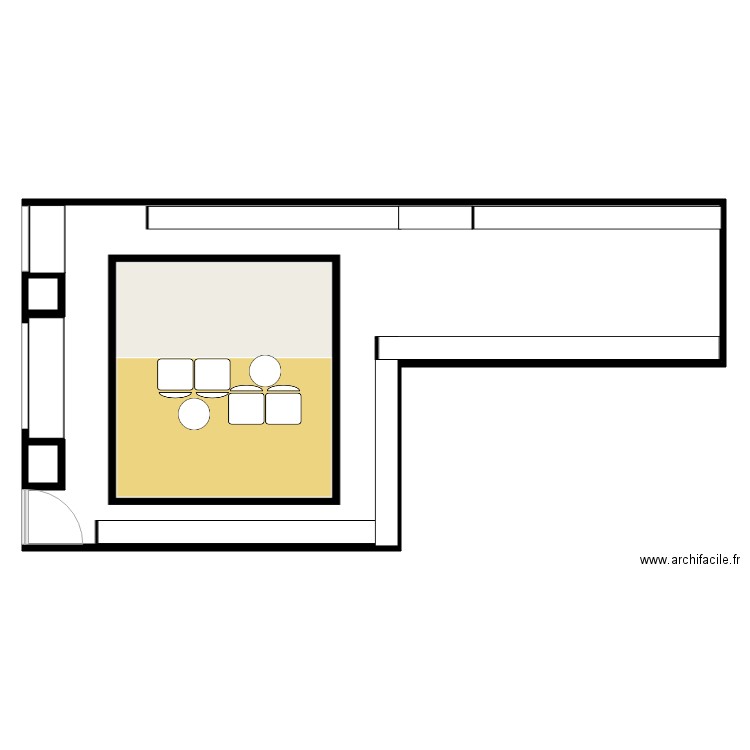 WESTON CLDS. Plan de 3 pièces et 275 m2