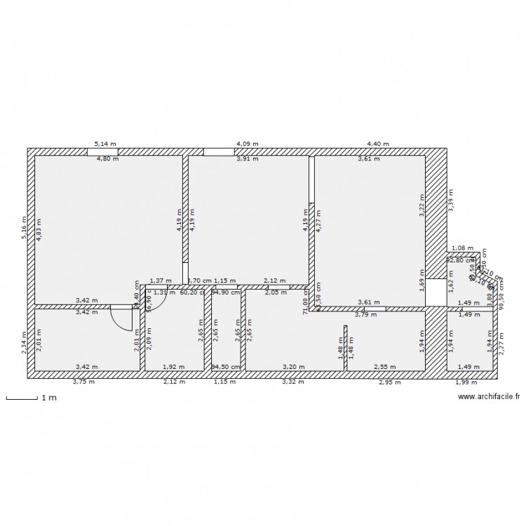 LALEU. Plan de 0 pièce et 0 m2