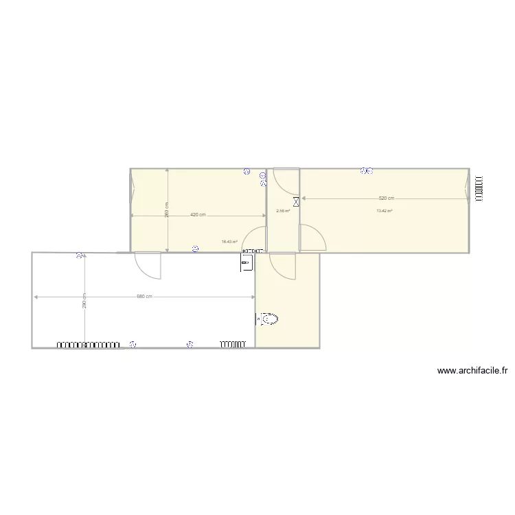 cuisine mairie. Plan de 