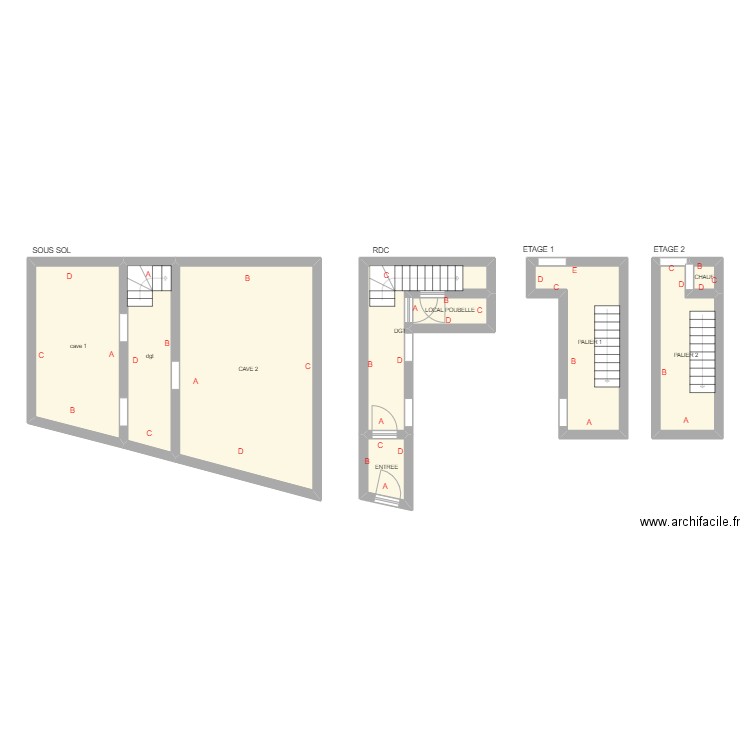 marsaudon. Plan de 0 pièce et 0 m2