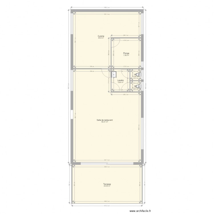 Restaurant Ecolodges Savoie Mont Blanc. Plan de 0 pièce et 0 m2