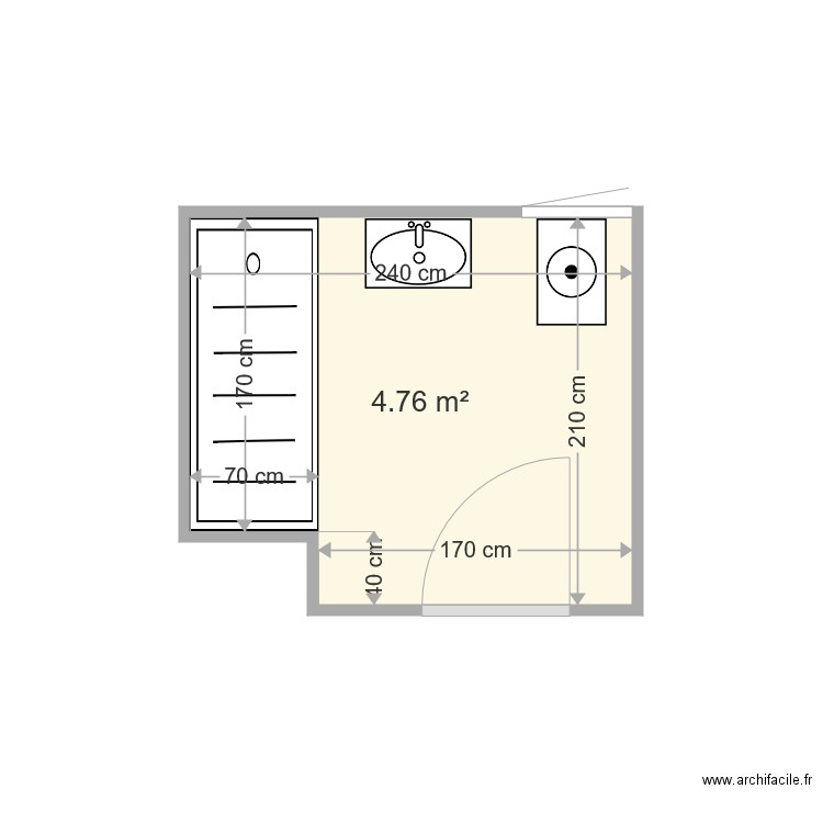 GRADEL J PIERRE . Plan de 0 pièce et 0 m2