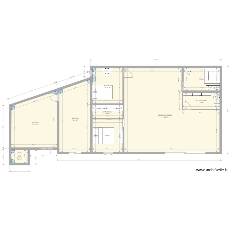 Projet EYNG . Plan de 0 pièce et 0 m2