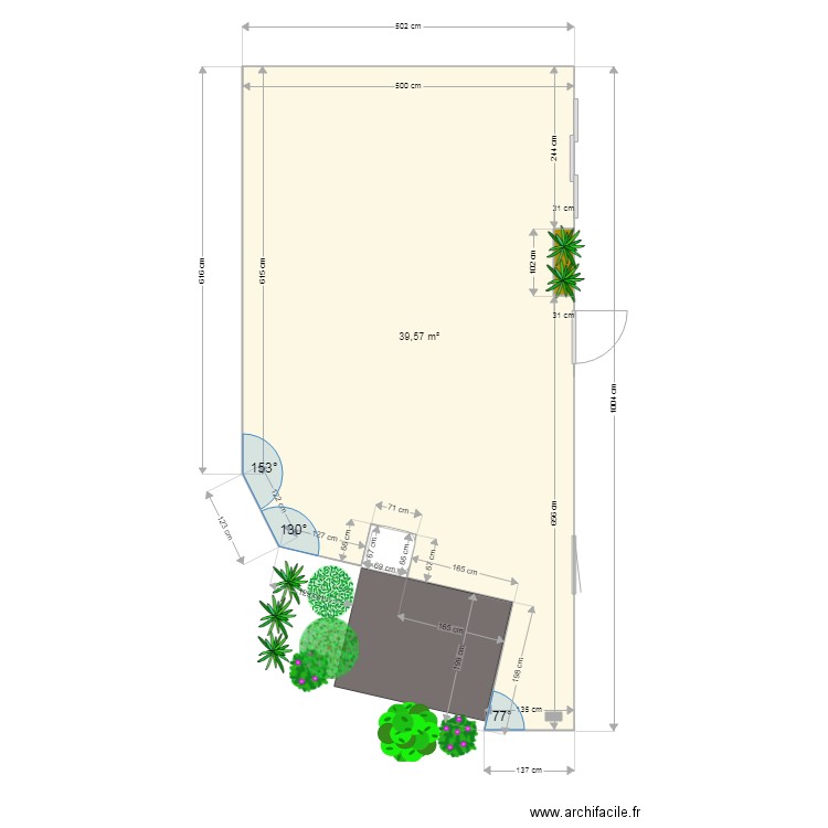 terrasse1. Plan de 0 pièce et 0 m2