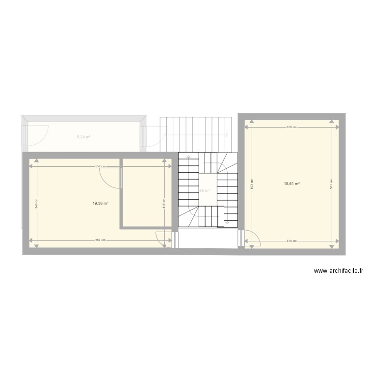 Ravel. Plan de 8 pièces et 103 m2