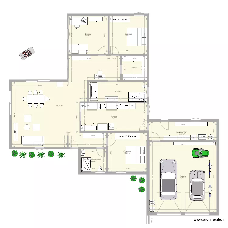 Françoise 9 CHAMBRE DEVANT. Plan de Françoise 9 CHAMBRE DEVANT. Plan de