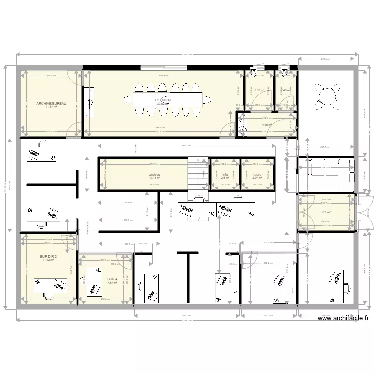 PLAN BUREAU . Plan de 