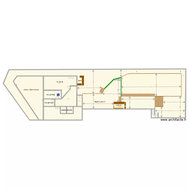 toit terrasse juin 2018 . Plan de 