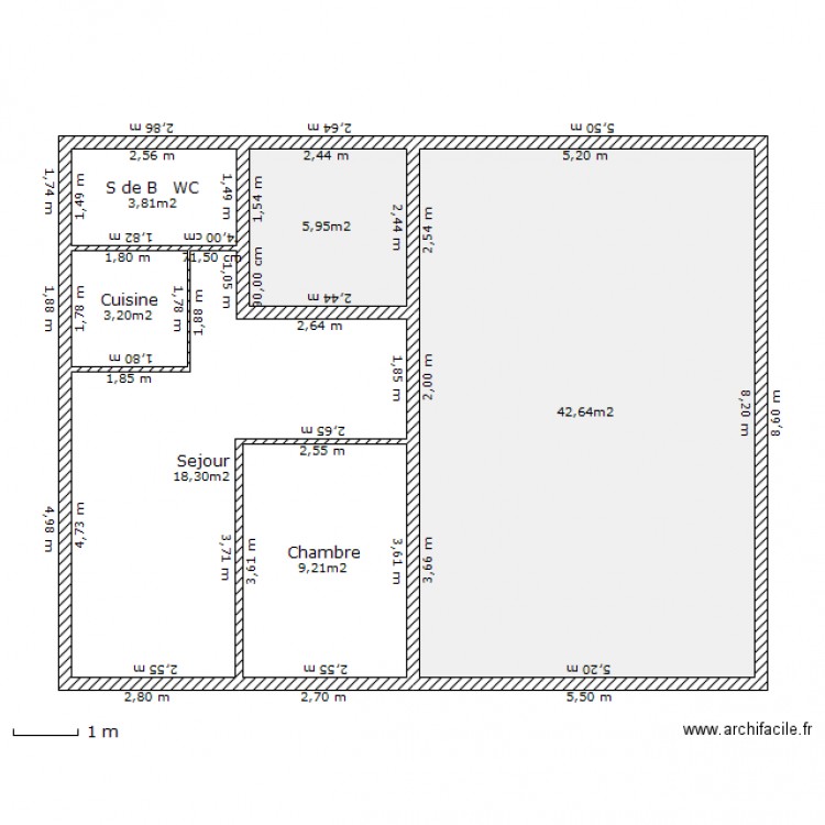 Bagneux2_Etage 2. Plan de 0 pièce et 0 m2