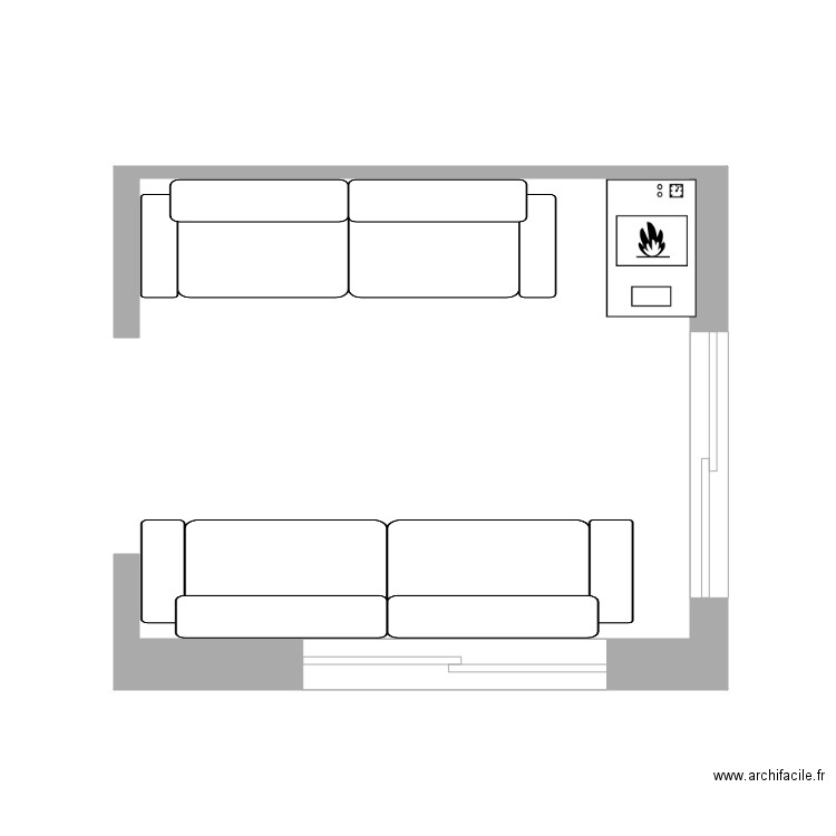 SEJOUR. Plan de 0 pièce et 0 m2